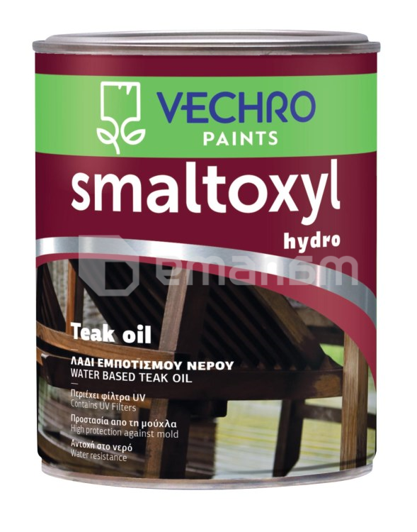 ზეთი Vechro Smaltoxyl Hydro Teak Oil 750 მლ