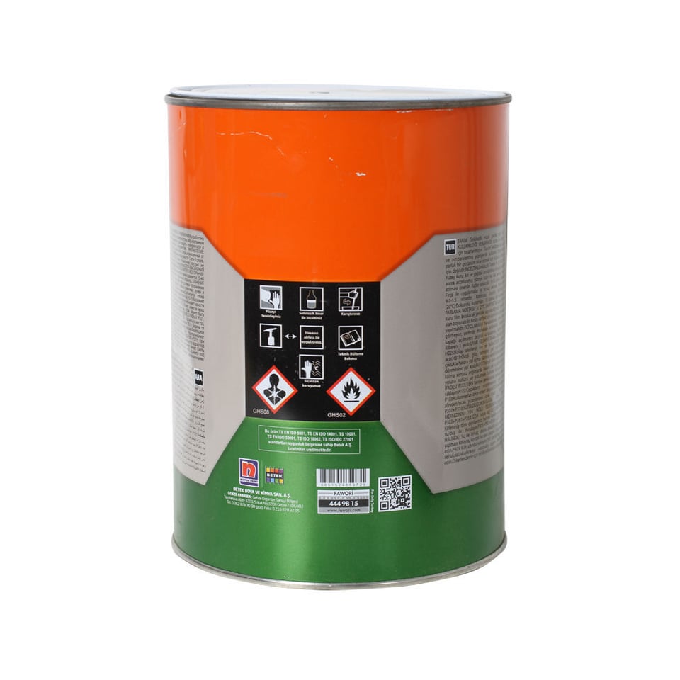 2.5 კგ ნიტრო საღებავი პრიალა შავი FWR CELL.GLOSS PAINT 2.5KG