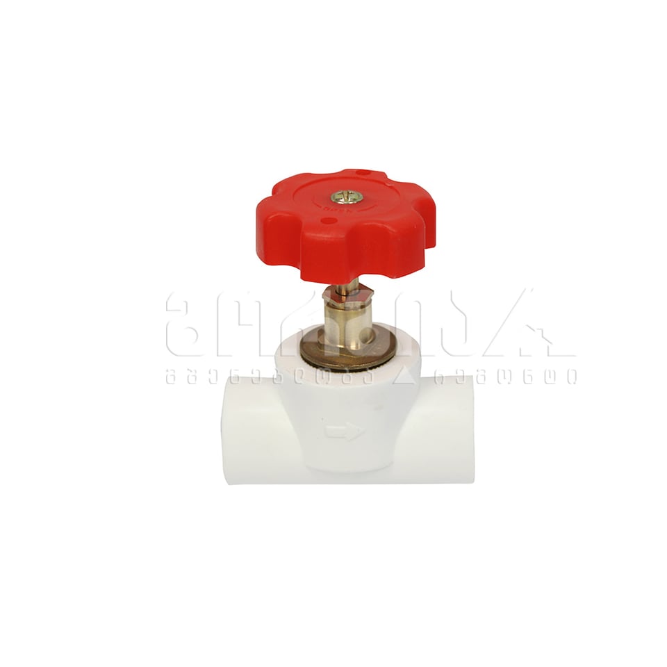 ვენტილი 25 რუხი BRASS A170