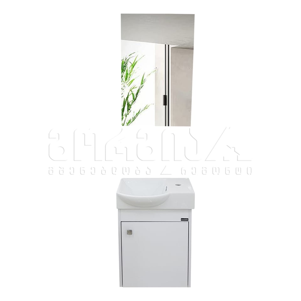 აბაზანის  ავეჯი CITY 45სმ White (V1)