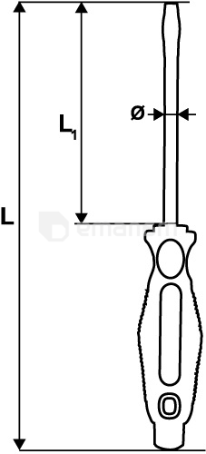 სახრახნისი Topmaster 221579 PH0 4x150 მმ
