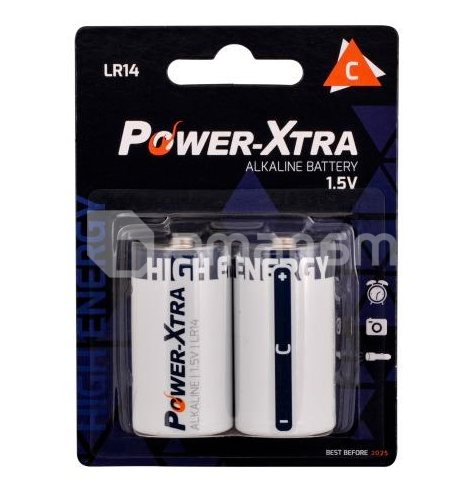 ელემენტი Poewr-Xtra C  2ც Alkaline