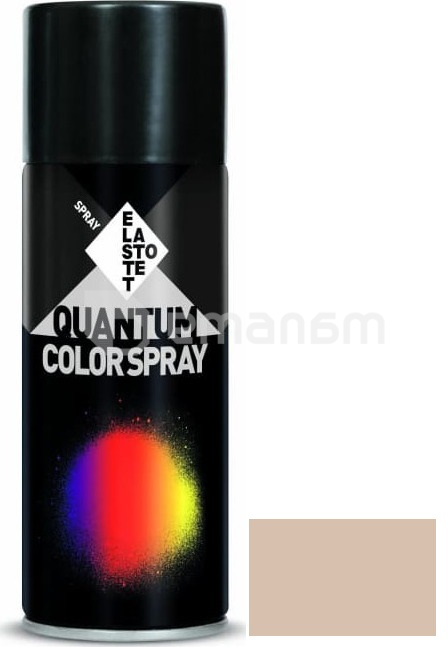 სპრეი საღებავი Elastotet Quantum color spray ral 1015 ღია სპილოს ძვლისფერი 400 მლ