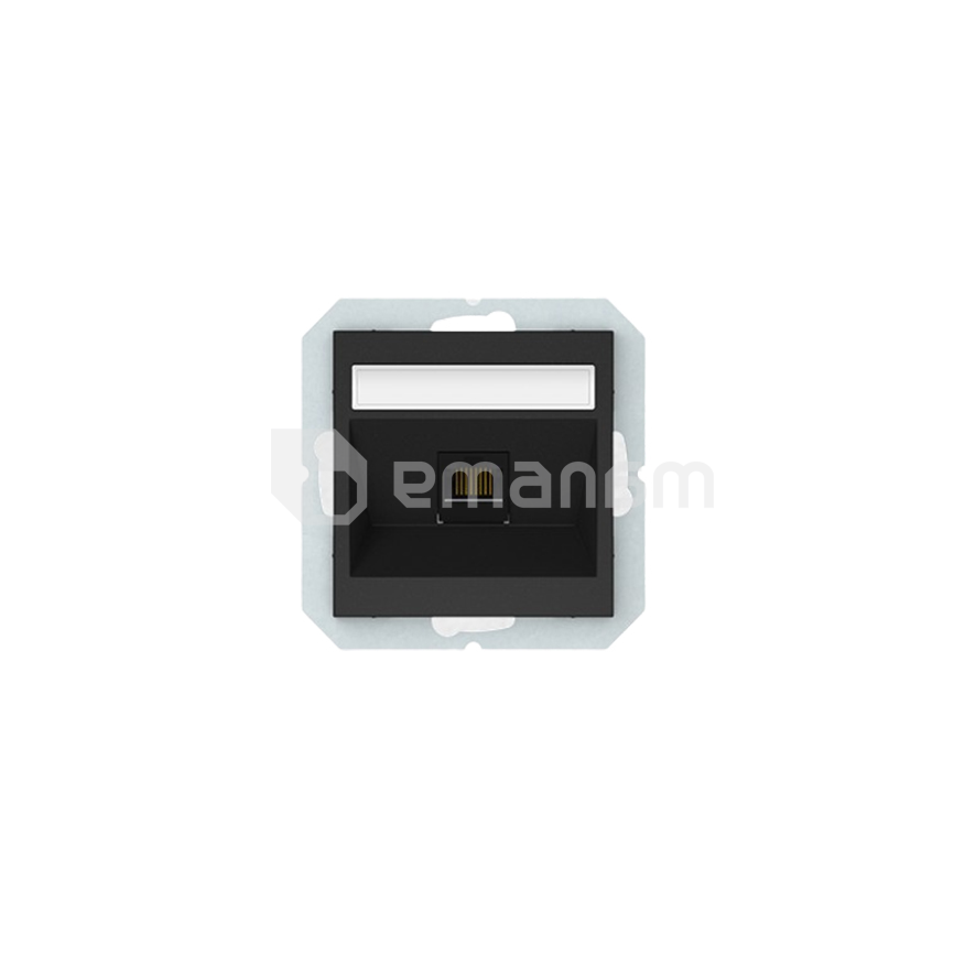 როზეტი Vilma QR1000 RJ45 PC 1 შავი