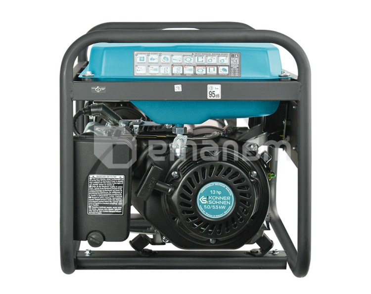 გენერატორი ბენზინის Konner&Sohnen KS 7000E ATS 5.5kW