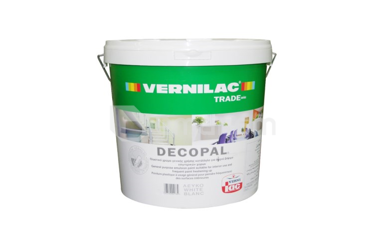 საღებავი წყალ-ემულსიის Vernilac Decopal 42344 9 ლ