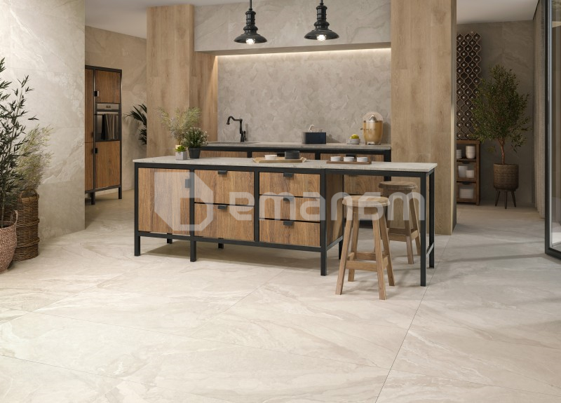 კერამოგრანიტი Emotion Ceramics P Callas Ivory Mat 9,5 R PRI 60X60სმ