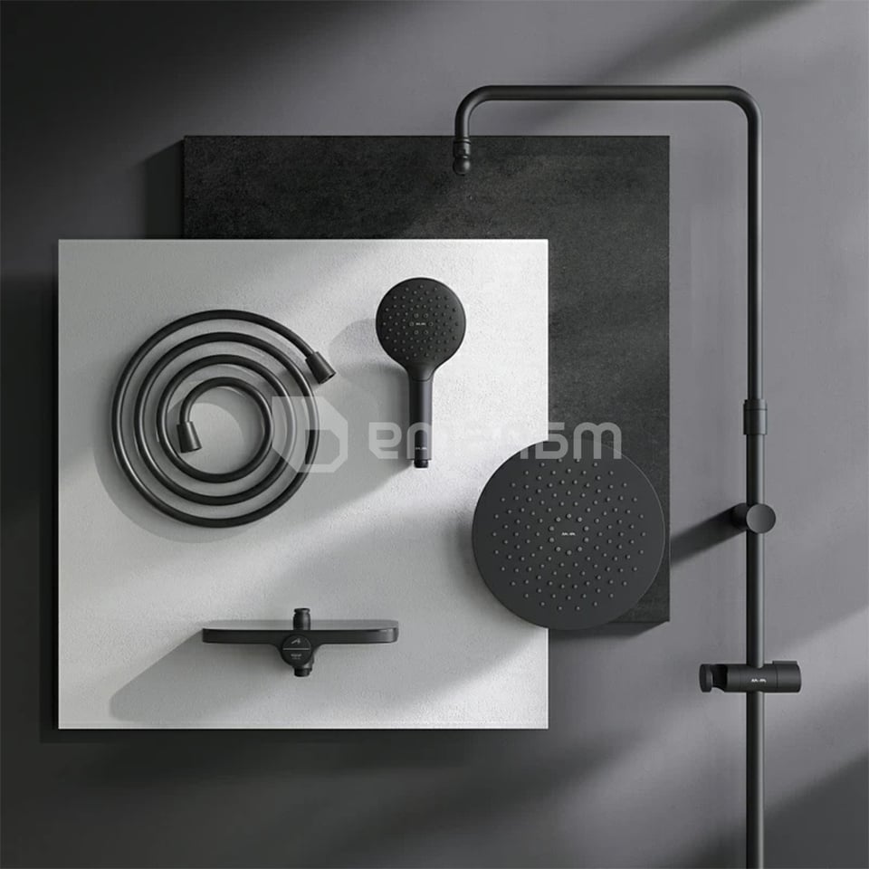 საშხაპე სისტემა AM.PM F0780222 Black Matt