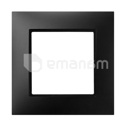 ჩარჩო Ospel Aria R-1U/33 1 განყოფილებიანი შავი