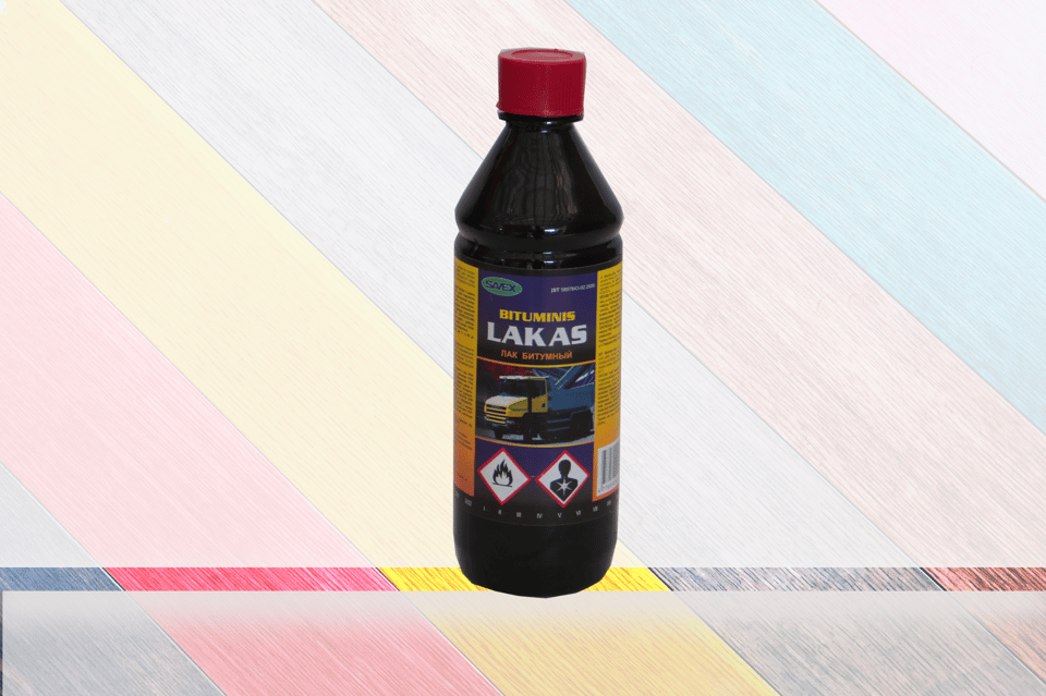 ბიტუმის ლაქი 0.5 ლ