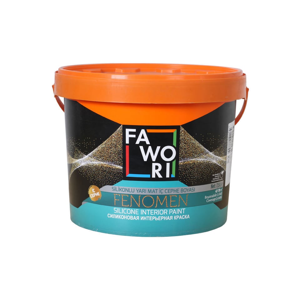 7.5ლ საღებავი თეთრი FAWORI  FENOMEN INTERIOR