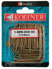 ლურსმანი Koelner 1,4X25 მმ მოთუთიებული 300 ც B-GWS-1425OC