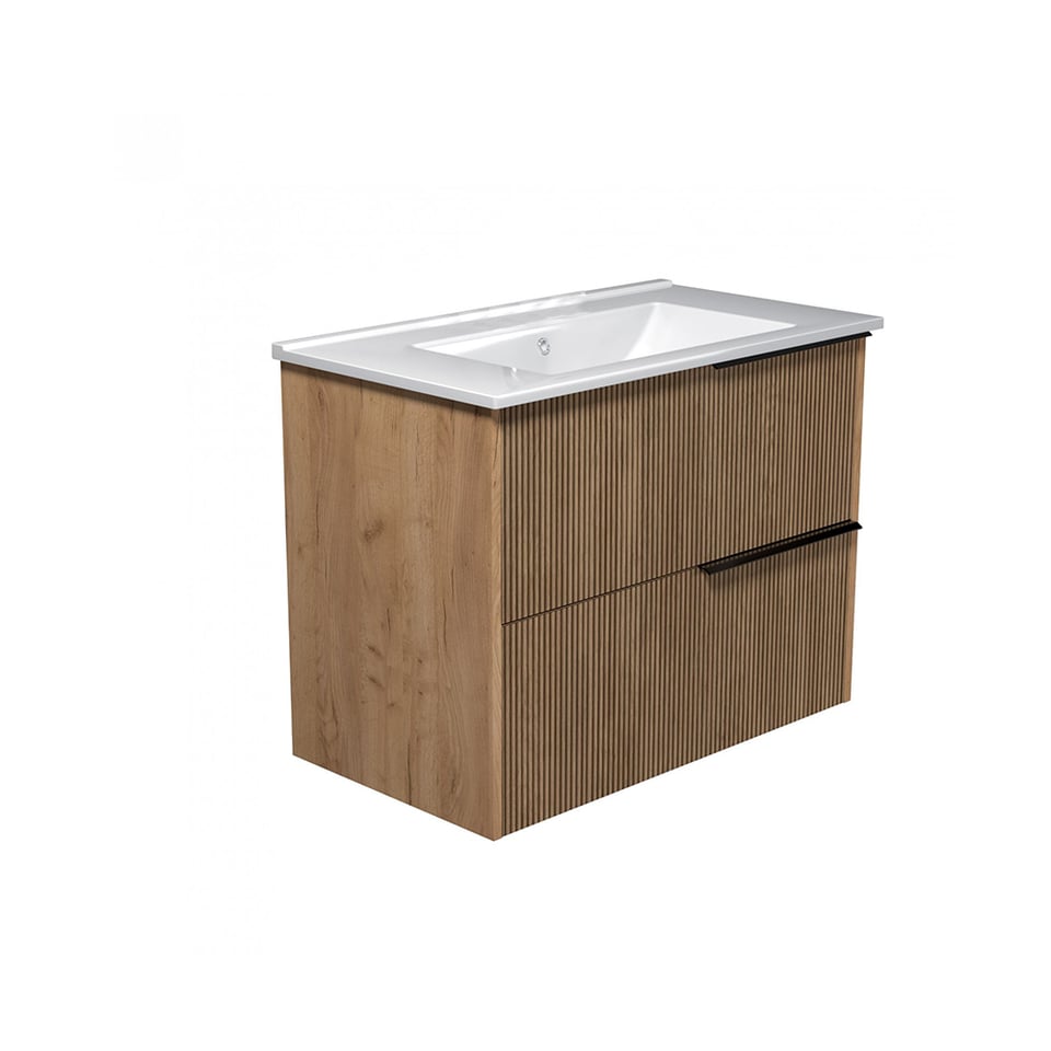 აბაზანის ავეჯი დასაკიდი ხელსაბანით MDD Group Grace 80-A / Su-80