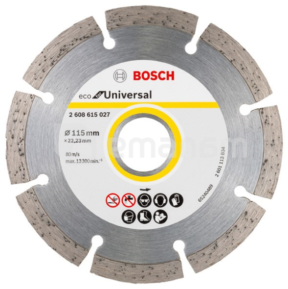 ალმასის დისკი Bosch ECO Universal 115х22.23 მმ