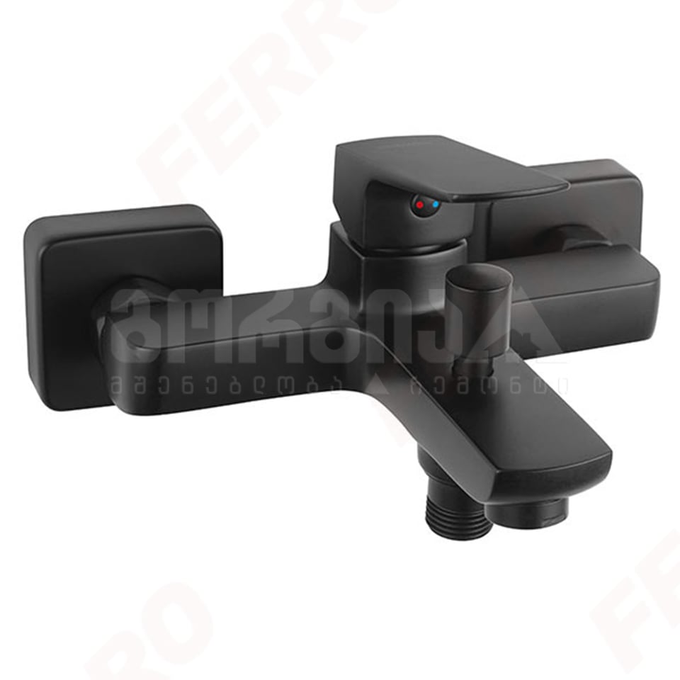 აბაზანის შემრევი შავი LIPPI ECOLOGICA BLP1EABL