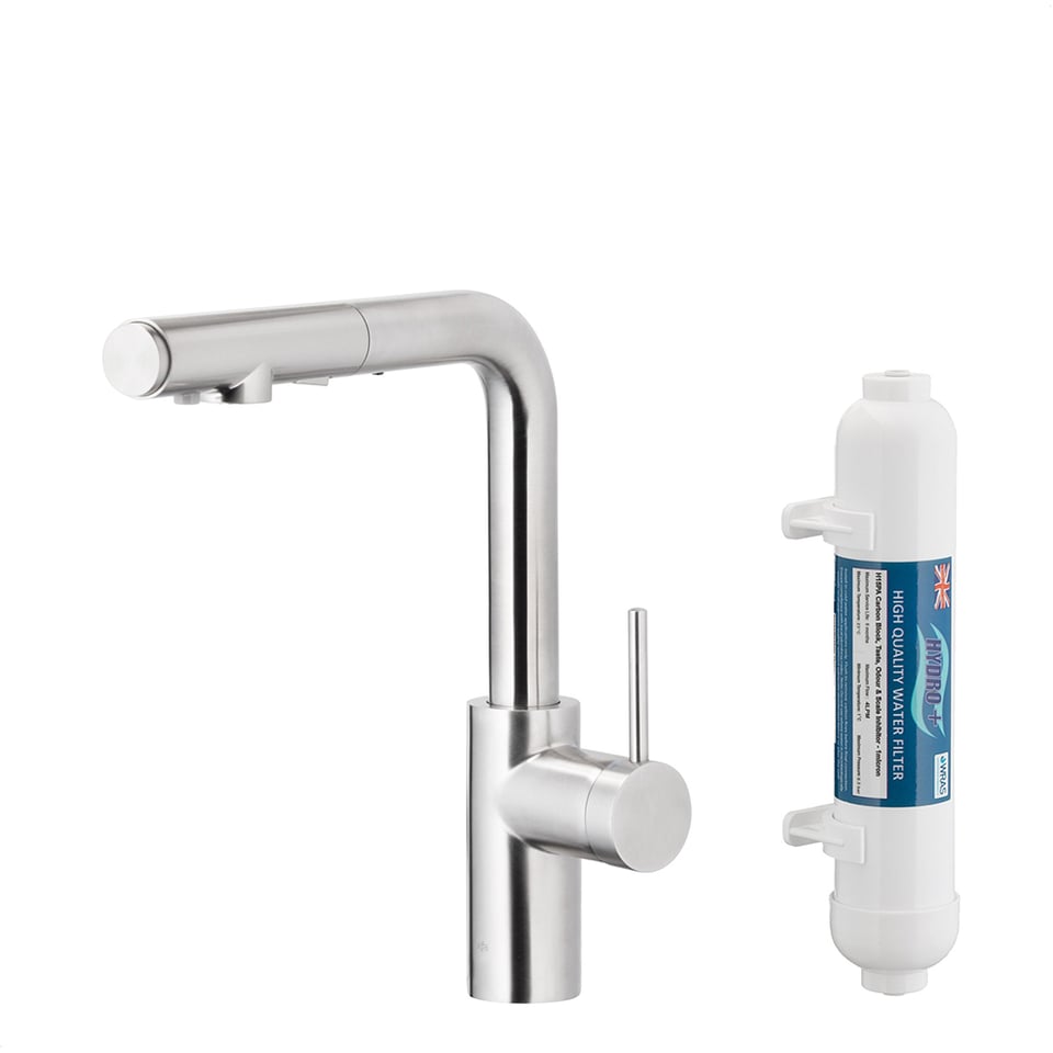 სამზარეულოს ონკანი KFA Duero Basic Inox / HYDRO