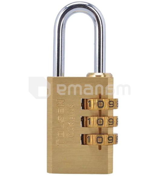 ბოქლომი კოდირებული TOLSEN TOL715-55123 30MM