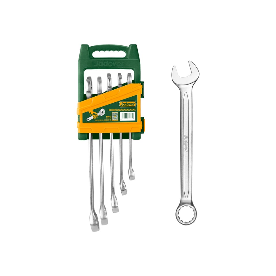 ქანჩის ნაკრები (10მმ-19მმ) 5ც.-იანი JDSP1215 JADEVER