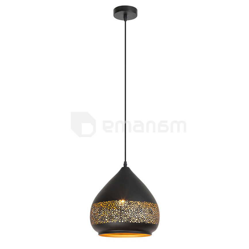 საკიდი Rabalux Kaia 1 Е27 Ø270 2278 h1100 შავი