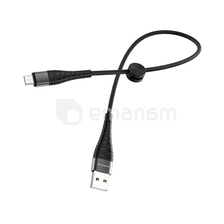 კაბელი მობილური ტელეფონის Borofone MicroUSB BX32 Munificent 0.25 მ