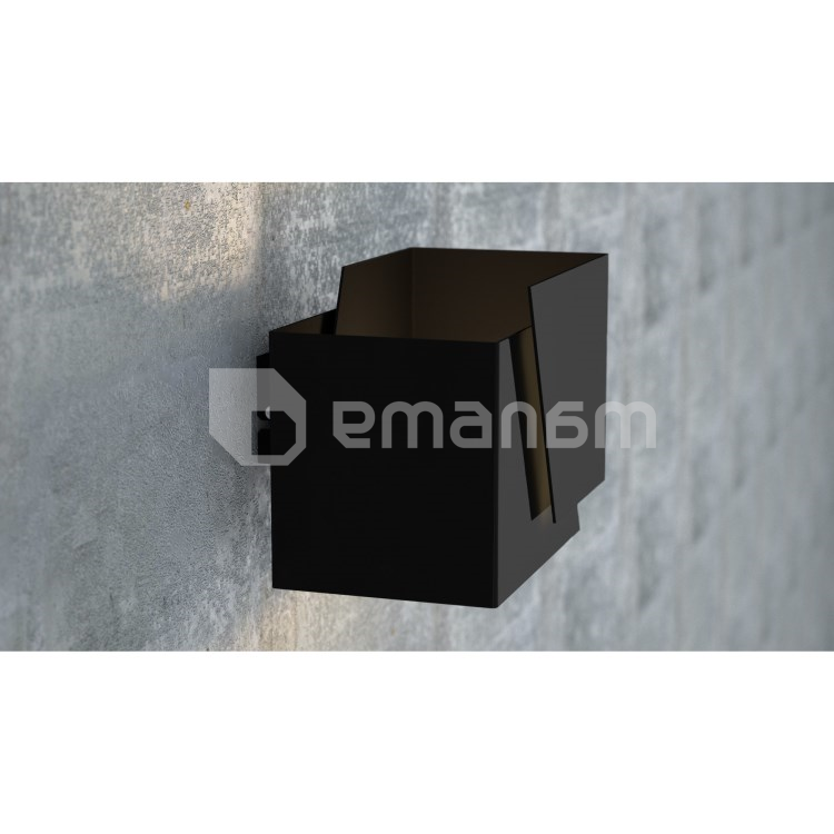 ბრა EMIBIG FROST G9 1x MAX 40W შავი