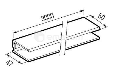 თამასა საფინიშო Profile VOX Kerrafront FS-252 ანტრაციტი 3 მ A
