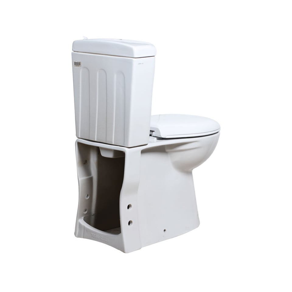 უნიტაზი რეზერვუარით და თავსახურით SET1004-0306-001-1-1100 Back to Wall WC Pan + Cistern + samanyolu