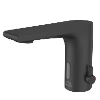 ხელსაბანის სენსორული შემრევი Laveo PLATO, Black