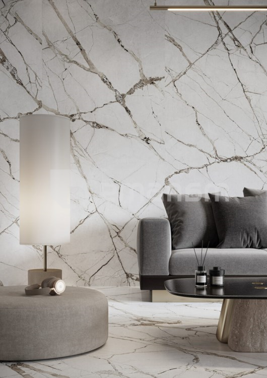 კერამოგრანიტი Cerrad GRES OVATION LIGHT GREY RECT. 1197x597x8