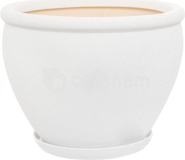 კერამიკული ქოთანი Vietnam №1 თეთრი აბრეშუმი