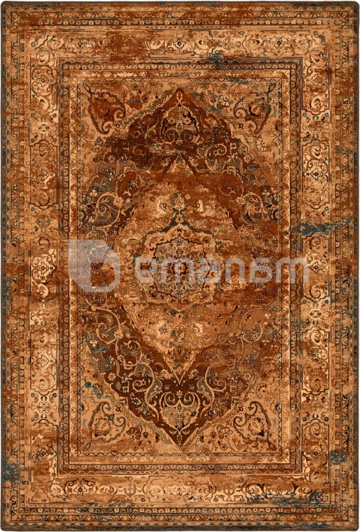 ხალიჩა Dywilan  SUPERIOR NURI KONIAK 2419 dD1 200x300 100% WOOL
