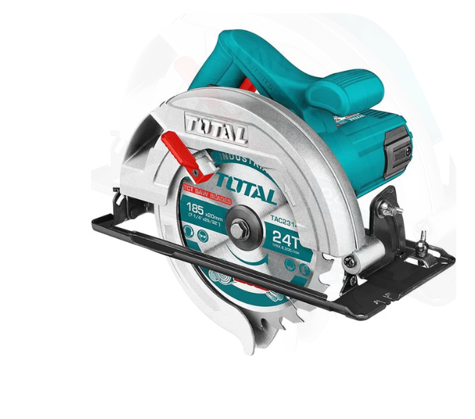 დისკური ხერხი 185მმ, 1400ვტ TOTAL TS11418526