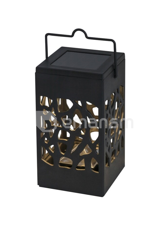 სანათი ბაღის Rabalux Mora 0.07W 3000K IP23 8948 1.2Lm Solar შავი