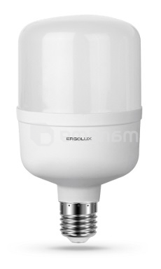 შუქდიოდური ნათურა Ergolux LED-HW-40W-E27-4K
