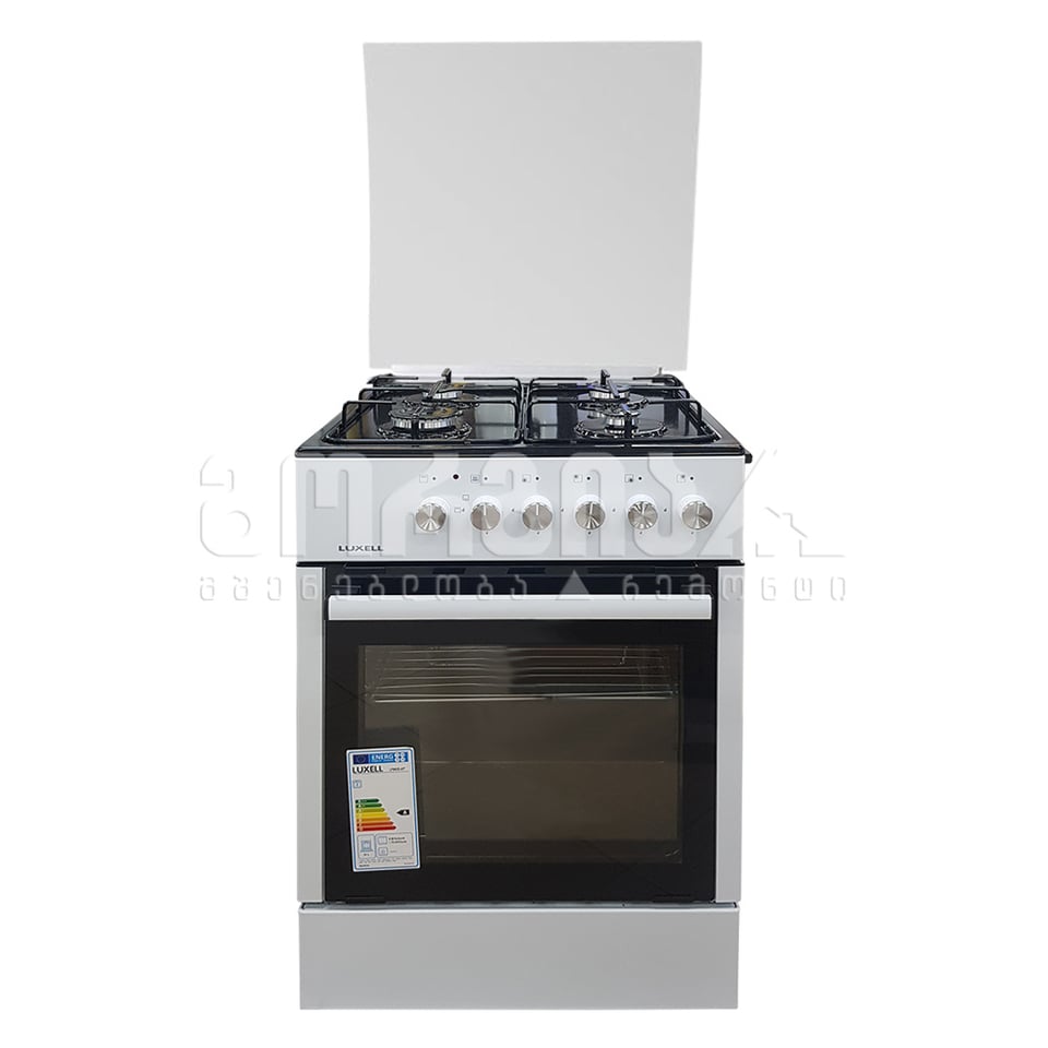 გაზქურა LUXELL LF 66-GE40F WHITE