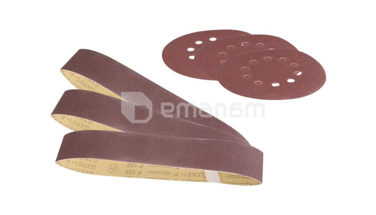 სახეხი აქსესუარების ნაკრები Scheppach 7903302601 12 ც