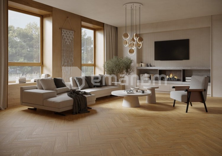 კერამოგრანიტი Cerrad GRES DARKWOOD BEIGE 600x175x8