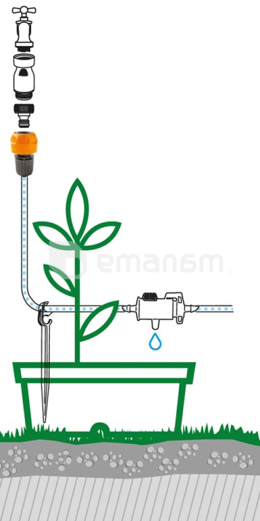 კონექტორი შლანგის GF GF80006600 14x16 მმ