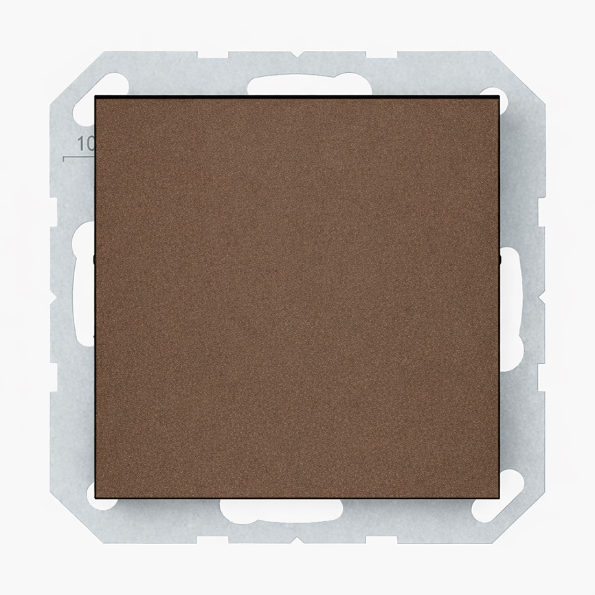 გადამრთველი Vilma 1 კლავიში რევერსული QR1000 მოკა ყავისფერი