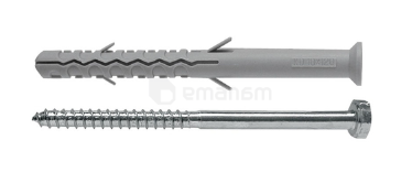 დიუბელი სჭვლით ექვსწახნაგა თავი Koelner 10х160 მმ K-P5-KD-10160