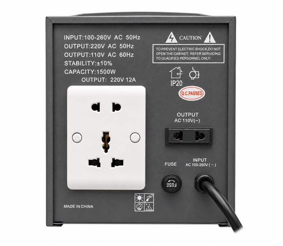 სტაბილიზატორი ძაბვის BRILLOP DVR-1500W