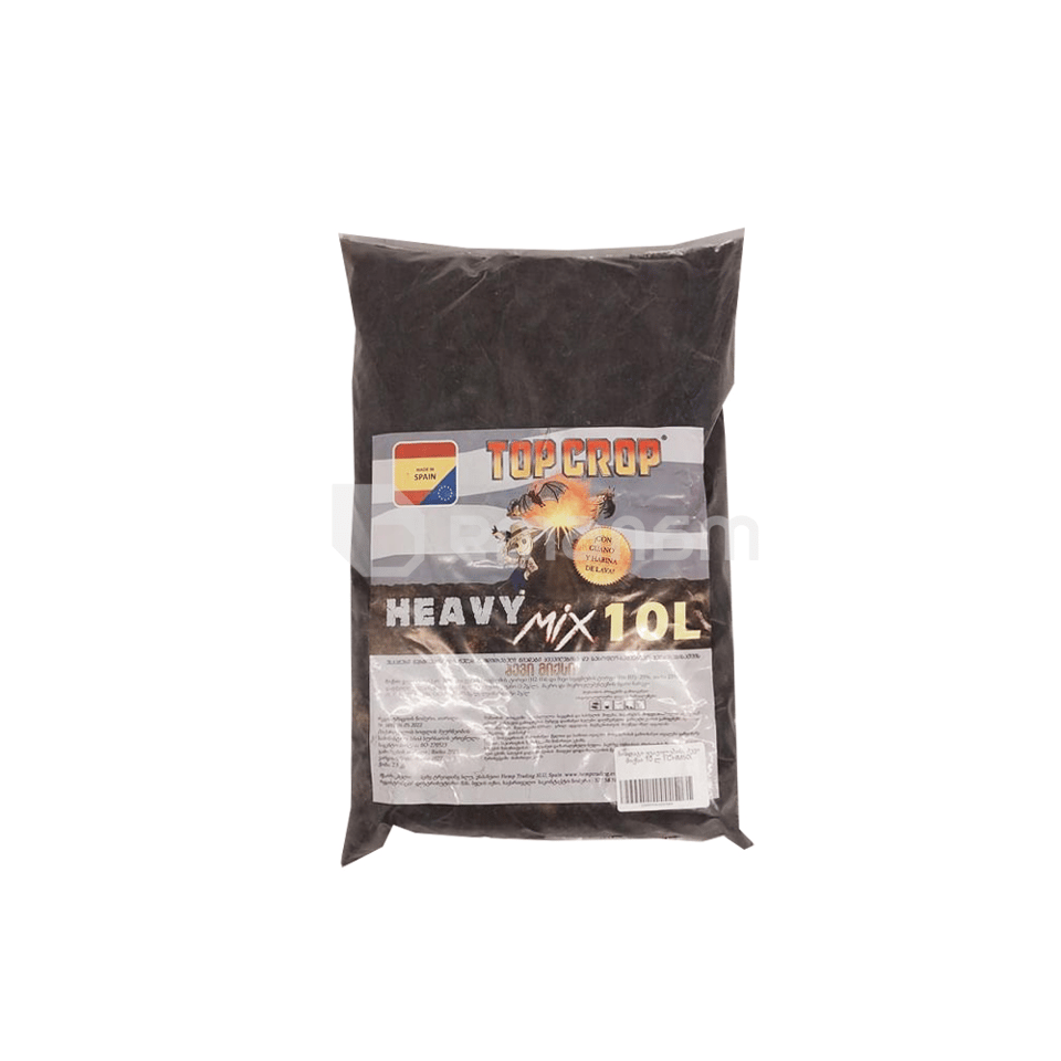 ნიადაგი ყვავილების Heavy Mix Top Crop 10 ლ