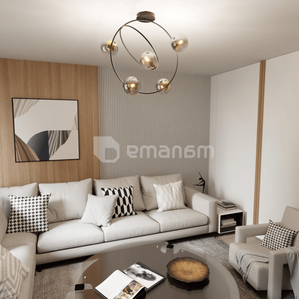 ჭაღი EMIBIG STARDOM 5 E14 Ø650 შავი გრაფიტი 1292/5