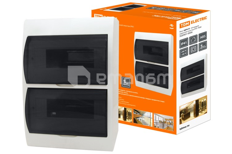 კოლოფი გარე მონტაჟისთვის TDM 270x459x105