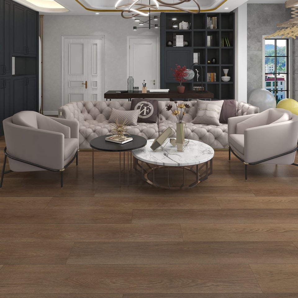 ვინილის იატაკი WALNUT OAK 228X1220X4+1 მმ