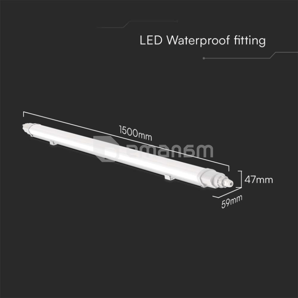 სანათი LED V-TAC 23086 48W 6500К LINKABLE IP65