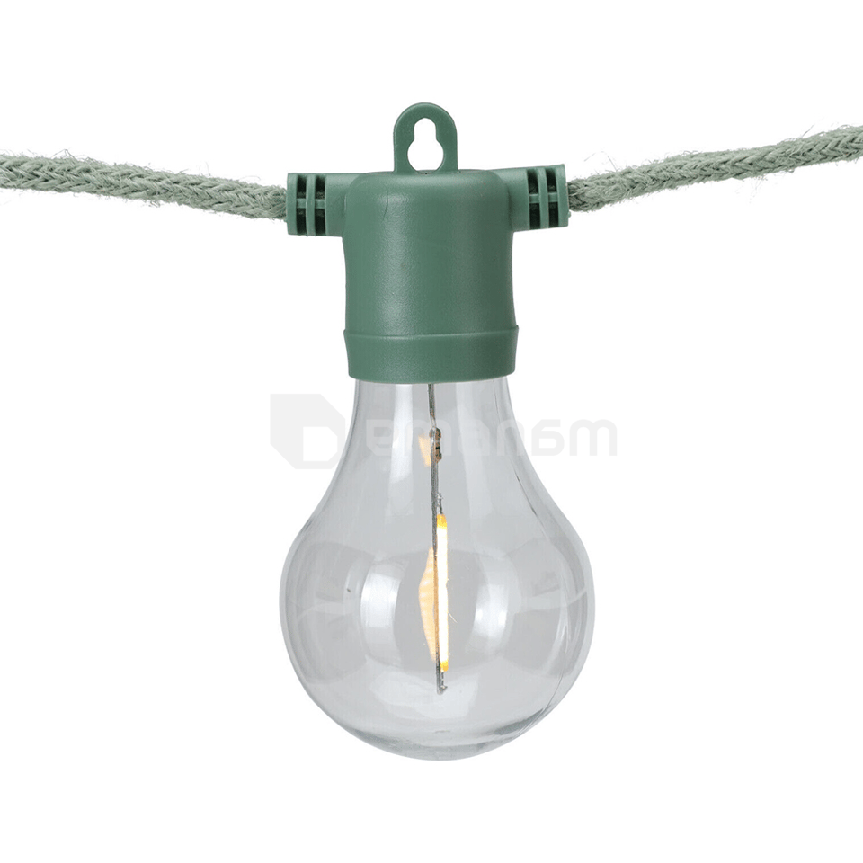 სადღესასწაულო ნათურები მწვანე Koopman 50led