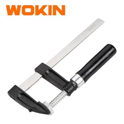მეტალის ფიქსატორი Wokin 106606, 50x150MM, F-Clamp, Black/Silver