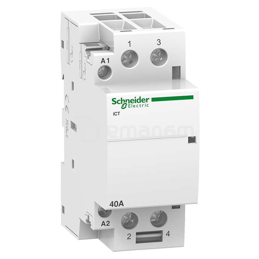 კონტაქტორი Scneider electric 2p 2NO 40A 220V A9C20842
