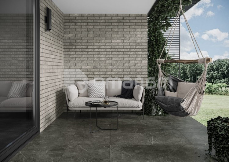 კერამოგრანიტი Cerrad Cerros Grafit 600x600x8.5 მმ